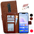Miniatyrbillede 1 af 10: Huawei Mate 20 Lite - PU Læder Pung Etui Svart