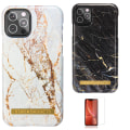 Miniatyrbillede 1 af 7: iPhone 12 Pro Max - Marmorbeskyttelse Svart