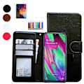 Pikkukuva 1 / 10: Samsung Galaxy A40 - PU Nahkainen Lompakkokotelo Svart