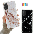 Pikkukuva 1 / 6: Samsung Galaxy A52/A52 5G - Suojaava marmori-kuori Svart
