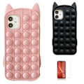 Pikkukuva 1 / 6: iPhone 11 - Kotelosuoja Pop It Fidget Svart
