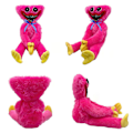 Miniatyrbillede 2 af 8: Plysdyr Poppy Playtime Huggy Wuggy Blød Playtime Legetøj Rosa