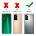 Miniatyrbillede 6 af 6: Huawei P40 - PU Læder Pung Etui Svart