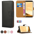 Miniatyrbillede 1 af 5: Samsung Galaxy S9 - PU Læder Pung Etui + Touch Svart