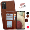 Miniatyrbillede 1 af 10: Samsung Galaxy A02s - PU Læder Pung Etui Svart