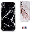 Pikkukuva 1 / 5: Suojaa iPhone X/Xs -puhelimesi marmorikuorella! Svart