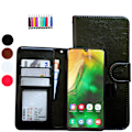Miniatyrbillede 1 af 10: Samsung Galaxy A50 - PU Læder Pung Etui Svart