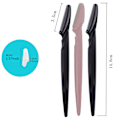 Miniatyrbild 8 av 8: 3st Ögonbryn Trimmer - Eyebrow Razor