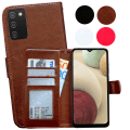 Miniatyrbillede 1 af 10: Samsung Galaxy A02s - PU Læder Pung Etui Brun