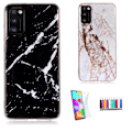 Miniatyrbillede 1 af 5: Samsung Galaxy A41 - Marmorbeskyttelse Vit