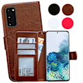 Pikkukuva 1 / 10: Suojaa Galaxy S20 -puhelimesi nahkakotelolla Brun