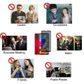 Miniatyrbild 7 av 8: Samsung Galaxy A21s - Integritet Härdat Glas Sekretessskärmsky