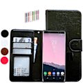 Pikkukuva 1 / 10: Suojaa Note 9 -puhelimesi nahkakotelolla! Svart