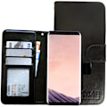 Miniatyrbillede 2 af 8: Samsung Galaxy S8 - PU Læder Pung Etui Svart