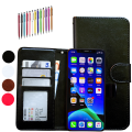 Pikkukuva 1 / 10: iPhone 12 - PU nahkainen lompakkokotelo Brun