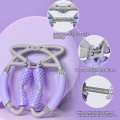 Miniatyrbilde 2 av 3: Leg Roller for muskler, Fit Roller Pro for å lindre muskelsmerter, Trigger Point Cellulite Foam Roller Massager Tool for ben, arm, underarm, nakke, te