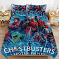Miniatyrbilde 1 av 5: x316 Ghostbusters Frozen Empire Dynetrekk Mikrofiber Sengesett 3D-printet Lettvekt 3-delt Dynesett, 1 Dynetrekk og 2 Putetrekk 135x200cm 53x78in