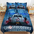 Miniatyrbild 1 av 5: x289 Ghostbusters Påslakan Mikrofiber Sängkläder Set 3D-tryckt Lättviktigt 3-delat Täcke Set, 1 Påslakan och 2 Örngott för Barn Pojke 240x260cm 94x102in