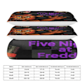 Miniatyrbilde 2 av 5: x263 Five Nights at Freddy's FNAF Dynetrekk Mikrofiber Sengetøy Sett 3D Trykt Lettvekt 3-delt Dynesett, 1 Dynetrekk og 2 Puter 240x260cm 94x102in