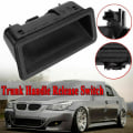 Miniatyrbilde 2 av 5: 51247118158 Trunk Lid Lock Release Push Button Boot Tailgate Handle Switch for- E60 E90 E91 E92 E92 black