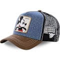 Miniatyrbilde 2 av 3: Nytt merke Anime Tegneserie Mickey Donald Duck Snapback bomullshatt Herrer Damer Hip Hop Pappa Mesh Hat Trucker Hat Dropshipping DONALD DUCK SVART
