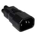 Pikkukuva 4 / 5: Pdu Ups C14 To C5, Iec320 C13/c14 To C5/c6 Pc-kannettavan kaapeliadapteri