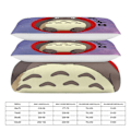 Miniatyrbilde 2 av 5: x66 Min Nabo Totoro Dynetrekk Mikrofiber Sengetøy Sett 3D Trykt Lettvekt 3-delt Dynesett, 1 Dynetrekk og 2 Putetrekk for Barn 135x200cm 53x78in
