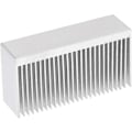 Miniatyrbillede 3 af 3: Elektronisk køler køleplade til LED og strøm sølv 20 x 69 x 36 mm