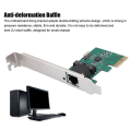 Pikkukuva 2 / 5: Pci-e yksiporttinen työpöydän Realtek Rtl8111e verkkokortti 10/100/1000mbps Gigabit Ethernet