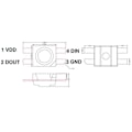Miniatyrbillede 5 af 5: 100 stk. SK6812 MINI-E RGB (Ligner WS2812B) SK6812 3228 SMD Pixels LED-chip individuelt adresserbar White