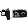 Miniatyrbilde 1 av 5: Elektrisk sykkel 36v48v S800 Led Lcd Meter Kontrollpanel Display For Ebike Controller 5 Pin Vanntett