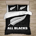 Miniatyrbild 2 av 5: v4793 Sängkläder ALL BLACKS PÅSLAKAN / PÅSLAKANSET Sängkläder IU4793 135x200cm 53x78in