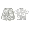 Pikkukuva 1 / 4: \"Miesten Denim Tears kesäinen lyhythihainen vaatesetti harmaa harmaa harmaa\" Grey XL