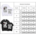 Miniatyrbild 2 av 2: Taylor Swift The Eras Tour Fans Letter Tryckt T-shirt Kortärmad Tryckt Tee Toppar tx. S White