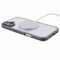 Miniatyrbillede 4 af 5: X-LEVEL Crystal Clear Serie til iPhone 16 Etui TPU+PC Telefon Cover Kompatibel med MagSafe - Multicolor Grey