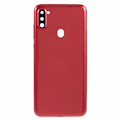 Miniatyrbillede 2 af 5: Til Samsung Galaxy A11 (EU Version) A115 OEM Bagpanel Batteri Dæksel Udskiftningsdel - Rød