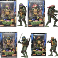 Miniatyrbild 1 av 5: Ninja Turtles 1990 Film 7\" Neca Tmnt Teenage Movable Toys Mutant Actionfigur Michelangelo