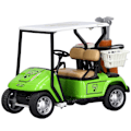 Miniatyrbillede 1 af 5: Grøn 1:36 Legering Action Cart Model Simuleret Tilbage Træk Bil Legetøj Dekoration - Perfekt Feriegave til Børn