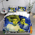 Miniatyrbild 4 av 5: v4864 Sängkläder Bride of Frankenstein Påslakanset Sängkläder Örngott Sängkläder IU4864 135x200cm 53x78in