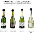 Miniatyrbillede 3 af 5: Champagne / Vinkork - Vakuumforsegling - Stopper Sort