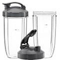 Miniatyrbillede 5 af 5: Flip Top To Go Låg Erstatning Til Nutribullet Blender Mixer Juicer Kop 600w 900w Tilbehør