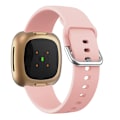 Pikkukuva 1 / 5: Silikoniranneke Versa 3/Fitbit Sense - Vaaleanpunainen LightPink LightPink