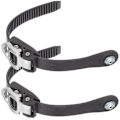 Miniatyrbillede 1 af 5: 2 stk. Skitilbehør Snowboard Binding Strap Skøjter Sko Spænde Rem Is Skøjter Remme Inline Rulleskøjter Rem Skrue