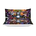 Miniatyrbild 3 av 5: x194 Five Nights At Freddy'S Påslakanset Mikrofiber Sängkläder 3D-tryckt Lättviktigt 3-delat Täcke, 1 Påslakan Och 2 Örngott 200x200cm 78x78in