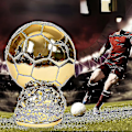 Miniatyrbild 3 av 4: 2022 Golden Ball Trophy Fotbollsfinal Målskytt Modell Resin Fotbollskupa Fan Collection Souvenir Fotbollsskor Form Trofé(25cm
