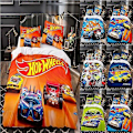 Miniatyrbild 2 av 5: v5010 Sängkläder Hot Wheels Sängset Påslakan Örngott Presenter Sängkläder IU5010 135x200cm 53x78in