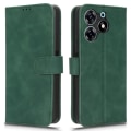 Miniatyrbild 1 av 5: Skin-touch läder folio fodral plånbok stativ magnetiskt skyddande telefonfodral för Tecno Spark 10 Pro Green Transsion Tecno Spark 10 Pro
