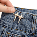 Miniatyrbild 3 av 5: 8 par jeans knappar för lösa jeans, byxor åtdragning klämma stjärna midjeband åtdragare justerbar spikfri midjespännen återanvändbar midje åtdragare