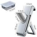 Miniatyrbilde 2 av 5: Mandolin Slicer for Kjøkken og Grønnsakshakker, Justerbar Tykkelse Trygg Julienne & Slicer Mat, Grønnsakshakker for Frukt/potet/agurk/løk/meg