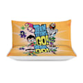Pikkukuva 3 / 5: x310 Teen Titans Go 3-osainen vuodevaatesetti Lämmin ja mukava pehmeä pussilakanasetti, jossa 1 pussilakana ja 2 tyynyliinaa makuuhuoneeseen b310 135x200cm 53x78in